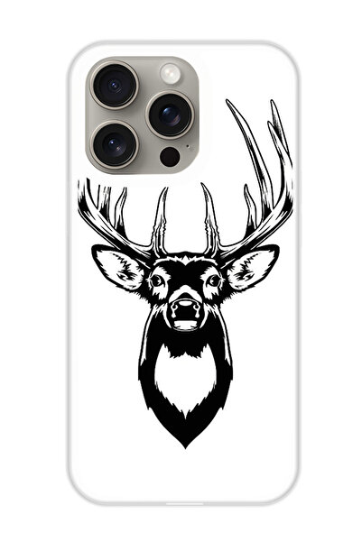 Theodor غطاء حماية لهاتف أبل آيفون 15 برو ماكس دير 6 (مصد أبيض)