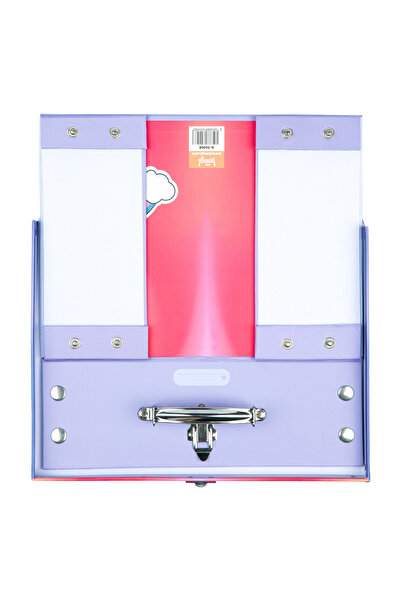 Baagl Foldable school supply box Rainbow Red