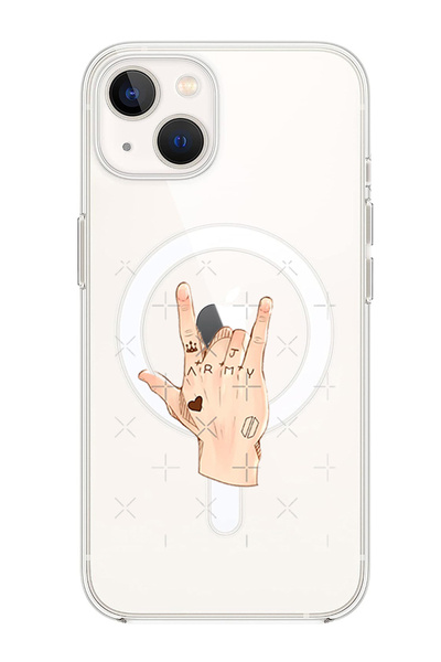 Theodor غلاف لهاتف iPhone 14 مقاس 6.1 بوصة، متوافق مع MagSafe، غطاء ممتص للصد...