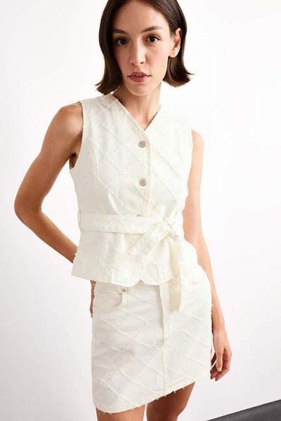 DeFacto New Season Jean Blazer Vest