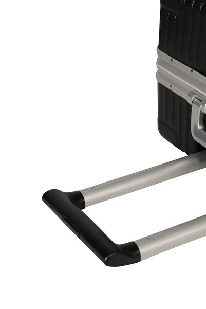 GROUND Charmed Kabin Boy Alüminyum Alaşımlı Valiz Siyah - 10741