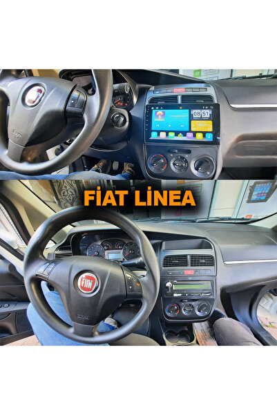 CarSmarT FİAT LİNEA OLD 2006/2015 9 İNÇ 8-64 PRO MODEL QLED EKRAN
