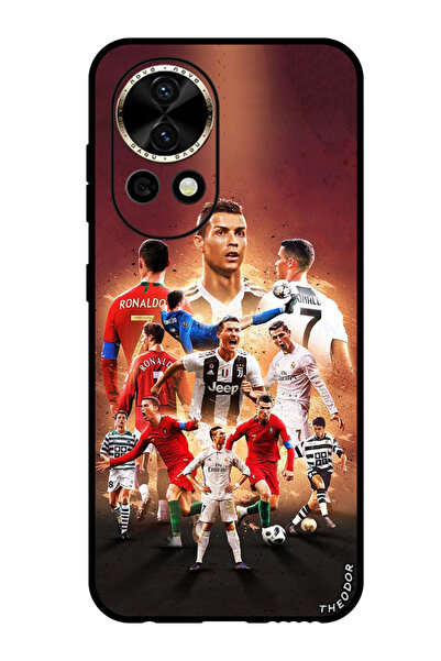 Theodor جراب واقٍ مضاد للخدش والصدمات لهاتف هواوي نوفا 12 ألترا رونالدو 6