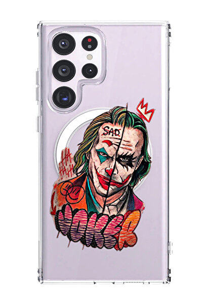 Theodor غلاف لهاتف Samsung Galaxy S23 Ultra متوافق مع MagSafe، غطاء ممتص للصد...