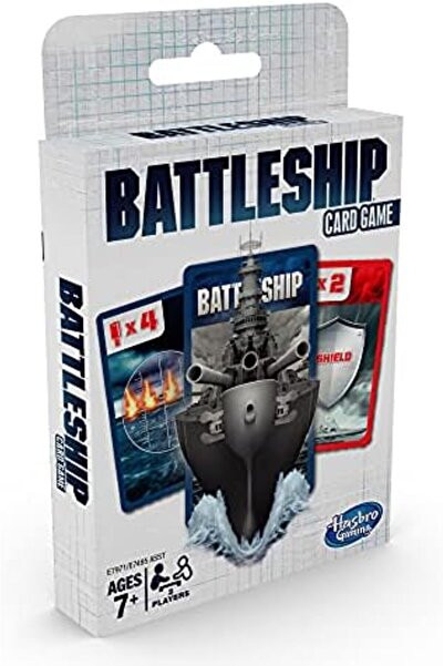 Hasbro Gaming Classic Battleship Card Game ,Ideal For Children Ages 6 And Up - Fun For The Whole Family Board