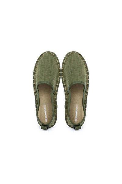 PIKKABOO Dia Olive Green Handmade Soft Feet Zhivago Shoes