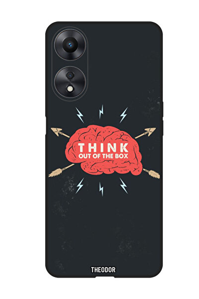 Theodor جراب واقٍ مضاد للخدش والصدمات لهاتف Oppo F23 5G فكر خارج الصندوق (2)