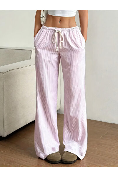 uyguntarz Waterway Striped Fabric Trousers – Trend Design