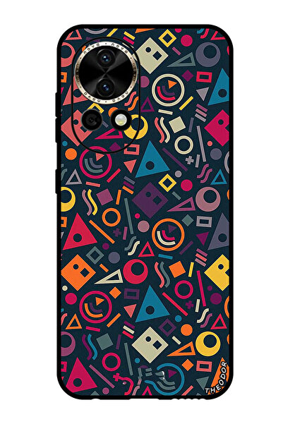 Theodor جراب واقٍ مضاد للخدش والصدمات لهاتف هواوي نوفا 12 ألترا بتصميم رسومات...