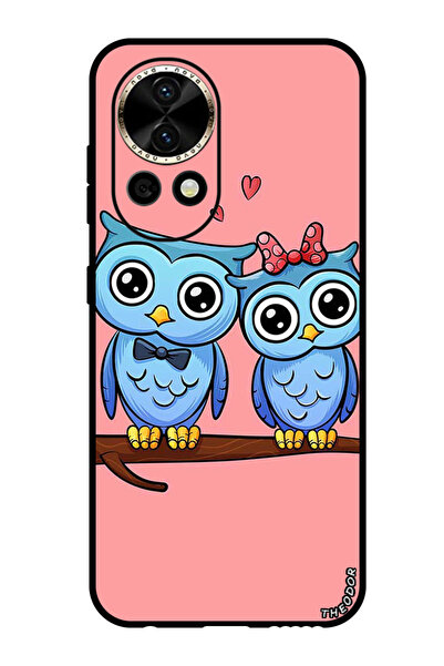 Theodor جراب واقٍ مضاد للخدش والصدمات لهاتف هواوي نوفا 12 ألترا بومة