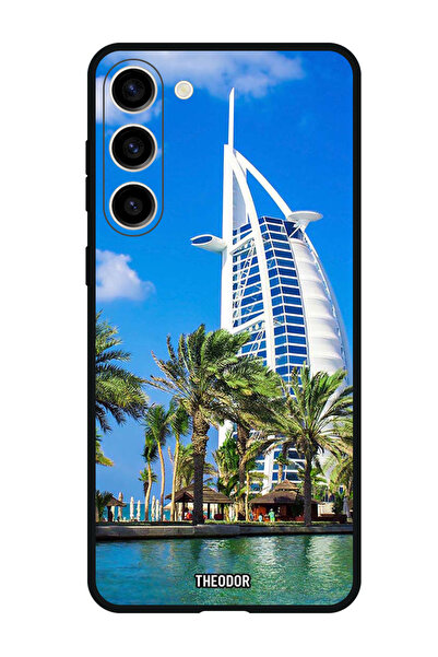 Theodor جراب واقٍ مضاد للخدش والصدمات لهاتف Samsung Galaxy S23 FE برج دبي