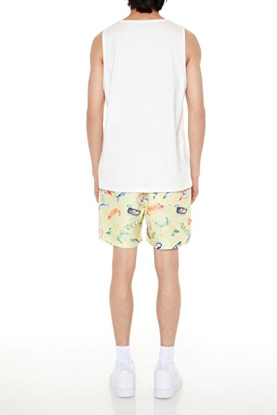 Forever 21 Balık Desenli Deniz Şortu