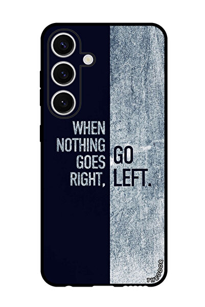 Theodor جراب واقٍ مضاد للخدش والصدمات لهاتف Samsung Galaxy S24 Plus، اتجه يسارًا