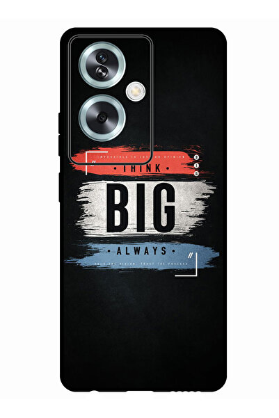 Theodor جراب واقٍ مضاد للخدش والصدمات لهاتف Oppo A2، فكر دائمًا في الكبير