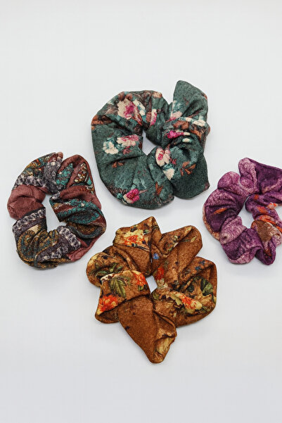 MakeWell 3'lü Renk Renk Saten Simit Toka Setleri