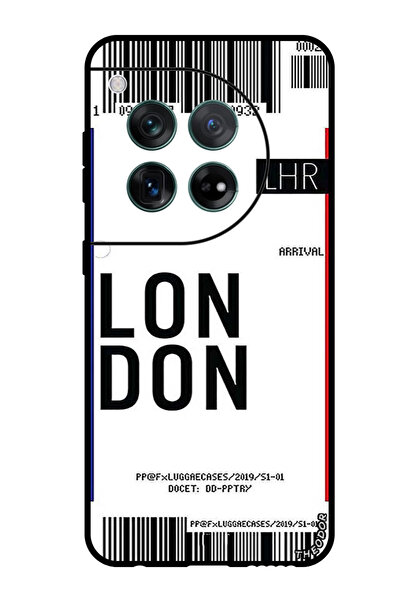 Theodor جراب واقٍ مضاد للخدش والصدمات لهاتف OnePlus 12، بطاقة صعود لندن