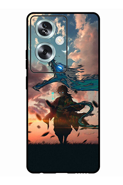 Theodor جراب واقٍ مضاد للخدش والصدمات لهاتف Oppo A79 5G أنيمي قاتل الشياطين