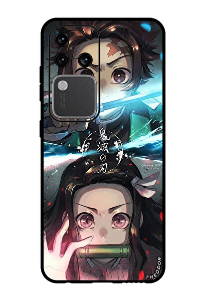 Theodor جراب واقٍ مضاد للخدش والصدمات لهاتف Vivo S18 Pro رسوم متحركة Tanjiro