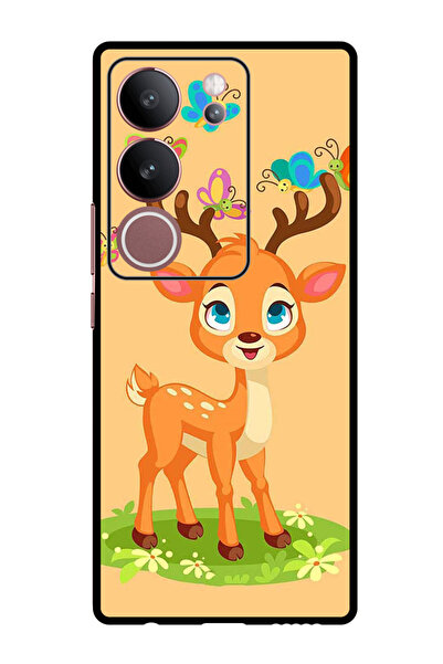 Theodor جراب واقٍ مضاد للخدش والصدمات لهاتف Vivo S17 - S17 Pro Deer