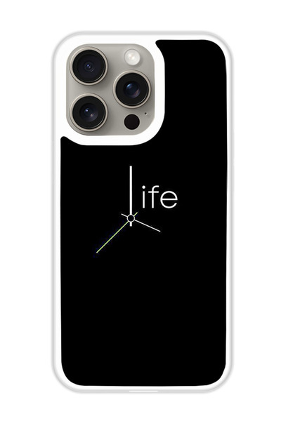 Theodor غطاء حماية لهاتف أبل آيفون 15 برو ماكس لايف (مصد أبيض)