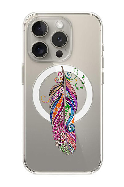 Theodor غلاف لهاتف iPhone 15 Pro Max متوافق مع MagSafe، غطاء ممتص للصدمات لله...