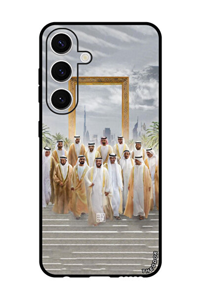 Theodor جراب واقٍ مضاد للخدش والصدمات لهاتف سامسونج جالاكسي إس 24 بلس - حكام دبي