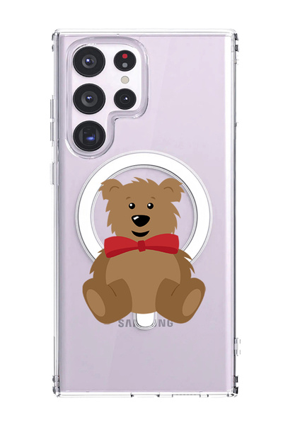 Theodor غلاف لهاتف Samsung Galaxy S23 Ultra متوافق مع MagSafe، جراب ممتص للصد...