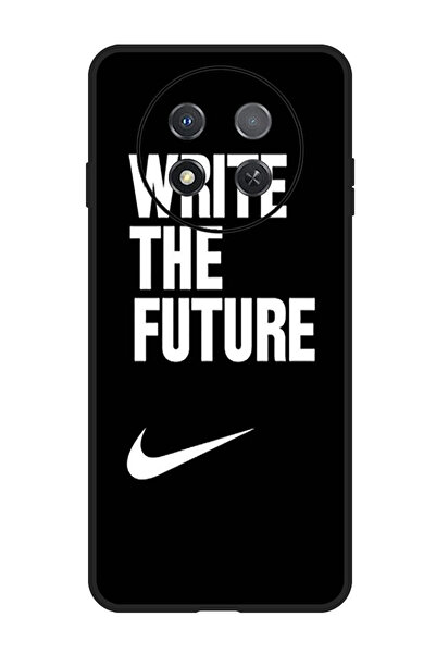 Theodor جراب واقٍ مضاد للخدش والصدمات لهاتف Huawei Enjoy 60X اكتب المستقبل