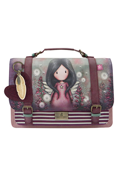 Santoro Geanta Gorjuss cu catarame Little Wings 36 x 24 x 14 cm