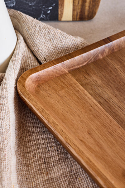 Perotti Acacia Presentation Plate 20X30 cm