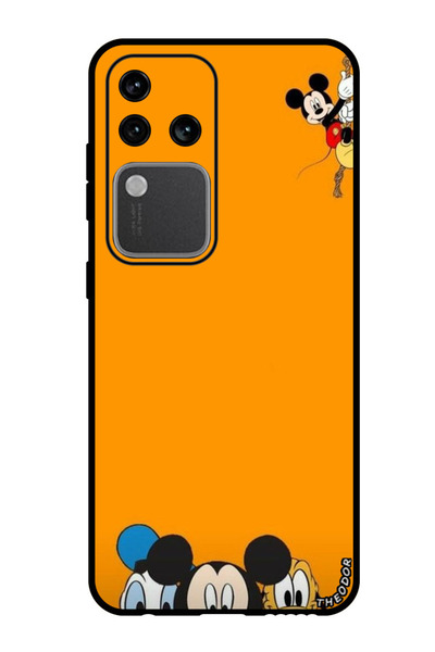 Theodor جراب واقٍ مضاد للخدش والصدمات لهاتف Vivo S18 Pro (رسوم متحركة)