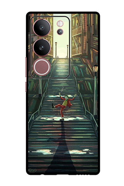 Theodor جراب واقٍ مضاد للخدش والصدمات لهاتف Vivo S17 - S17 Pro، جوكر على الدرج