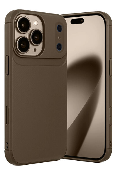 NANOSPACE غطاء كربون بتركيز تلقائي متوافق مع هاتف Apple iPhone 17 Pro Max