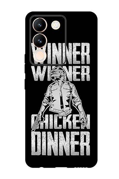 Theodor جراب واقٍ مضاد للخدش والصدمات لهاتف Vivo V29e الفائز الفائز الدجاج ال...