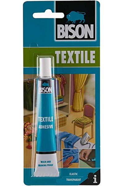 Bison Kit بطاقة لاصقة للنسيج (25 مل)