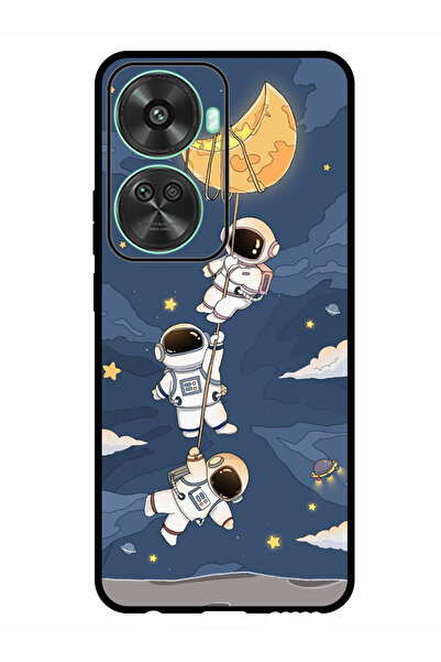 Theodor جراب واقٍ مضاد للخدش والصدمات لهاتف Huawei nova 11 SE، رواد فضاء معلقون