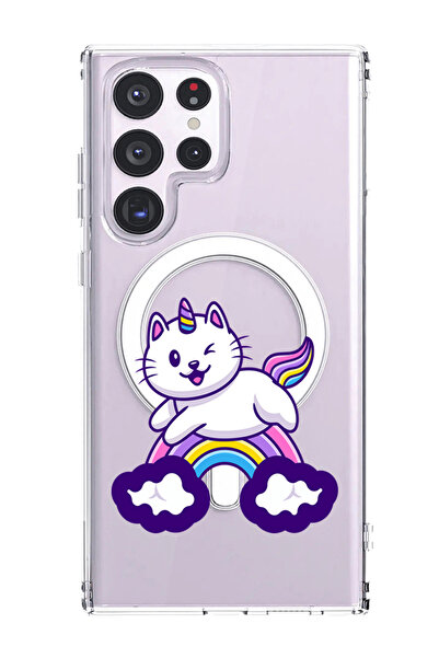 Theodor غلاف لهاتف Samsung Galaxy S23 Ultra متوافق مع MagSafe، جراب مقاوم للص...