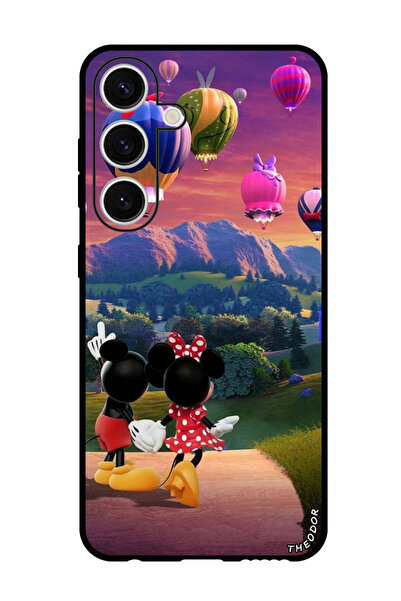 Theodor جراب واقٍ مضاد للخدش والصدمات لهاتف Samsung Galaxy S24 ميكي ميني