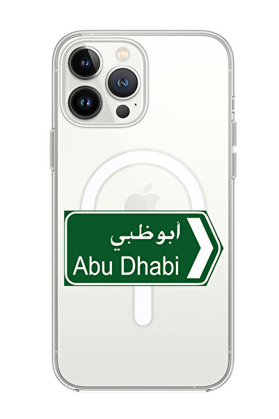 Theodor غلاف لهاتف iPhone 14 Pro مقاس 6.1 بوصة، متوافق مع MagSafe، جراب مقاوم للصدمات، لوحة إعلانية في أبوظبي