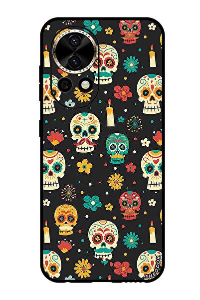 Theodor جراب واقٍ مضاد للخدش والصدمات لهاتف هواوي نوفا 12 بأنماط هيكلية