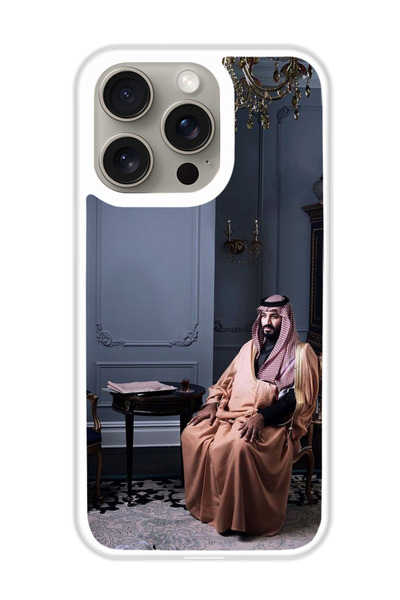 Theodor غطاء حماية لهاتف أبل آيفون 15 برو MBS (مصد أبيض)