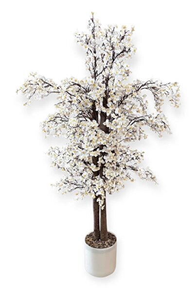 YAPAY ÇİÇEKÇİNİZ Τεχνητό δέντρο άνοιξης Sakura Premium με πυκνά φύλλα 100 cm