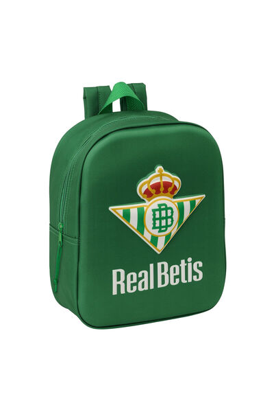 Real Betis Balompié School Bag Real Betis Balompié Green 22 x 27 x 10 cm 3D