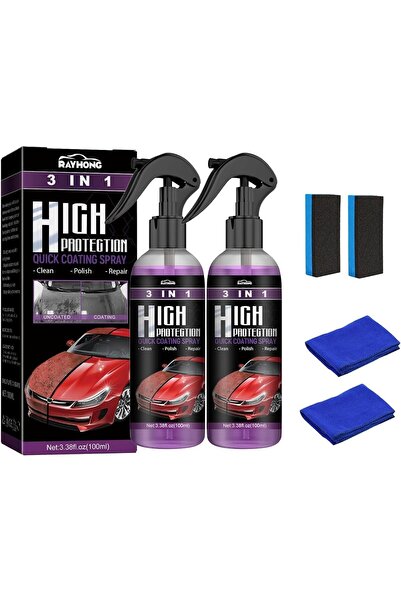 erorex 3--1 بخاخ نانو لطلاء السيراميك عالي الحماية، بخاخ تلميع شمع طلاء السيارات، نانو لخدش السيارة