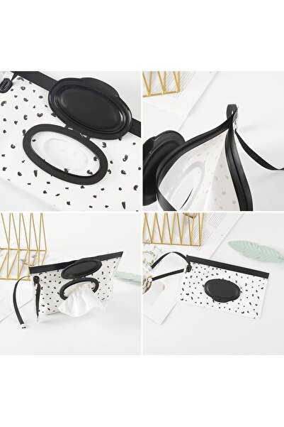 erorex Ecvv 6 Pack Refillable Baby Wet Wipe Pouches Portable Travel Wipes Dispenser Reusable Wet Wipe Bag