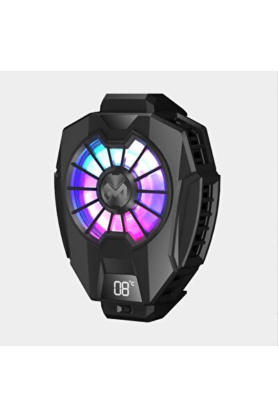 erorex Memo Funcooler Dl05 Mobile Phone Radiator Temperature Display Semiconductor Radiator Pugb Gaming