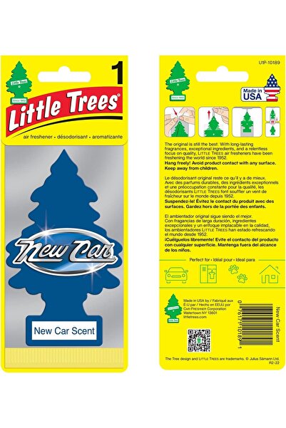 erorex Car Freshener 76171101891 Yellow Air Freshener New Car Scent - 1 Each