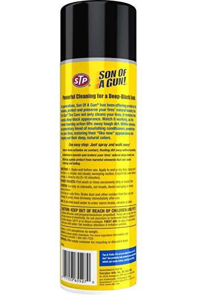 erorex Stp Son Of A Gun One-Step Tire Care 101, Multi-Colour, 65527