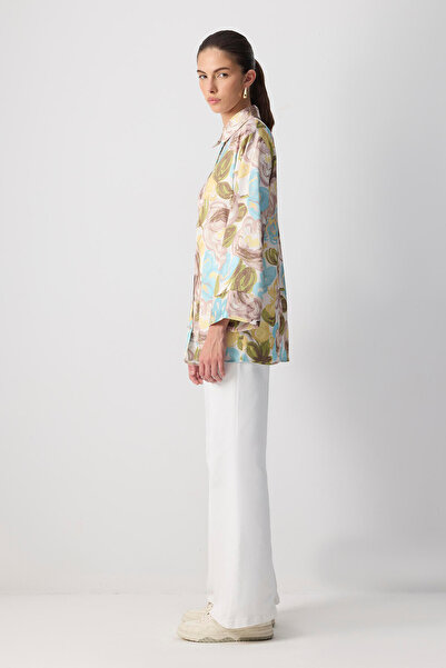 Touché Privé САТЕНЕНА РИЗА С ДЕСЕНИ