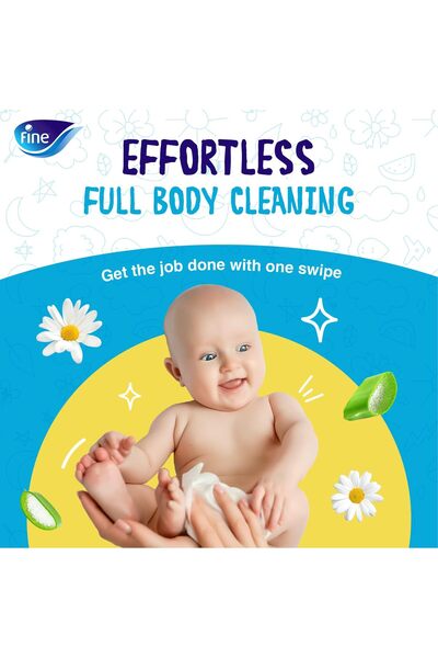 erorex Baby All Body Wipes 72 Wipes (Pack Of 3)